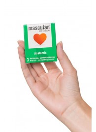 Презервативы анатомической формы Masculan Anatomic - 3 шт. - Masculan - купить с доставкой в Рязани