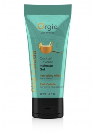 Съедобный интимный гель Orgie Lube Tube Cocktail Pina Colada - 50 мл. - ORGIE - купить с доставкой в Рязани