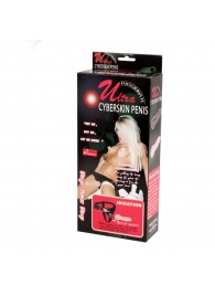 Реалистичный страпон на трусиках с заклепками - 15,7 см. - Baile - купить с доставкой в Рязани