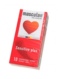 Презервативы Masculan Sensitive plus - 10 шт. - Masculan - купить с доставкой в Рязани