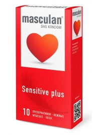 Презервативы Masculan Sensitive plus - 10 шт. - Masculan - купить с доставкой в Рязани