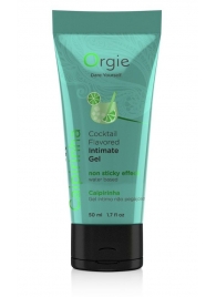 Съедобный интимный гель Orgie Lube Tube Cocktail Caipirinha - 50 мл. - ORGIE - купить с доставкой в Рязани