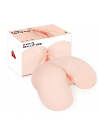 Мастурбатор-полуторс с двойным слоем материала Maria Onahole Real Vagina - KOKOS - в Рязани купить с доставкой