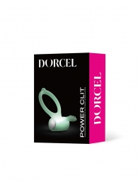 Светящееся в темноте эрекционное виброкольцо Power Clit - Dorcel - в Рязани купить с доставкой