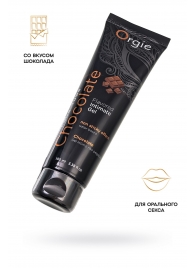 Интимный гель на водной основе Lube Tube Chocolate с шоколадным вкусом - 100 мл. - ORGIE - купить с доставкой в Рязани