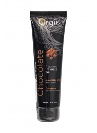 Интимный гель на водной основе Lube Tube Chocolate с шоколадным вкусом - 100 мл. - ORGIE - купить с доставкой в Рязани