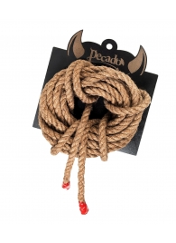 Джутовая веревка для шибари - 5 м. - Pecado - купить с доставкой в Рязани