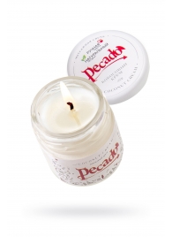 Массажная свеча Сoconut Cream - 35 мл. - Pecado - купить с доставкой в Рязани
