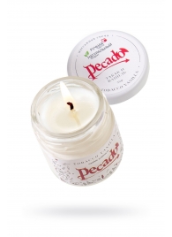 Массажная свеча Tobacco Vanilla - 35 мл. - Pecado - купить с доставкой в Рязани