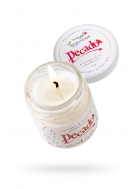 Массажная свеча Caramel   Popcorn - 35 мл. - Pecado - купить с доставкой в Рязани