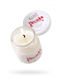Массажная свеча Brandy   Pear - 35 мл. - Pecado - купить с доставкой в Рязани
