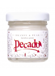 Массажная свеча Brandy   Pear - 35 мл. - Pecado - купить с доставкой в Рязани