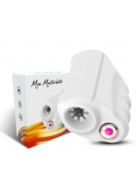 Белый вибромастурбатор Mini Masturbator - Silicone Toys - в Рязани купить с доставкой