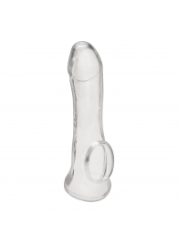 Прозрачная насадка на пенис Transparent Penis Enhancing Sleeve Extension - 15,9 см. - BlueLine - в Рязани купить с доставкой