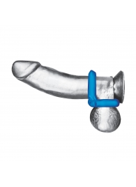 Комплект из 2 эрекционных колец-восьмерок 2-Pack Duo Cock And Ball Stamina Enhancement Ring - BlueLine - в Рязани купить с доставкой