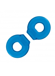 Комплект из двух колец для пениса 2-Pack Ultra-Stretch Stamina Endurance Ring - BlueLine - в Рязани купить с доставкой