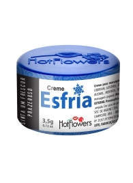 Возбуждающий крем Esfria с охлаждающим эффектом - 3,5 гр. - HotFlowers - купить с доставкой в Рязани