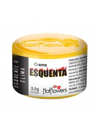 Возбуждающий крем Esquenta с разогревающим эффектом - 3,5 гр. - HotFlowers - купить с доставкой в Рязани