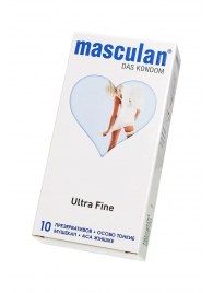Ультратонкие презервативы Masculan Ultra Fine с обильной смазкой - 10 шт. - Masculan - купить с доставкой в Рязани