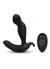 Черный анальный стимулятор с вращением и вибрацией 360 Plug - 13 см. - b-Vibe - в Рязани купить с доставкой