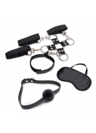 Набор для фиксации из 7 предметов Hogtie   Ball Gag Kit - Lux Fetish - купить с доставкой в Рязани