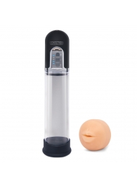 Автоматическая вакуумная помпа-мастурбатор Blowjob Auto Sucker Penis Enlarger Pump - Lux Fetish - в Рязани купить с доставкой