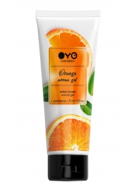 Лубрикант на водной основе OYO Aroma Gel Orange с ароматом апельсина - 75 мл. - OYO - купить с доставкой в Рязани