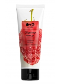 Лубрикант на водной основе OYO Aroma Gel Raspberry с ароматом малины - 75 мл. - OYO - купить с доставкой в Рязани