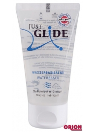 Вагинальная смазка на водной основе JUSTGLIDE - 50 мл. - Orion - купить с доставкой в Рязани