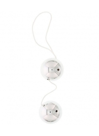 Серебристые шарики VIBRATONE DUO BALLS SILVER BLISTERCARD - Seven Creations