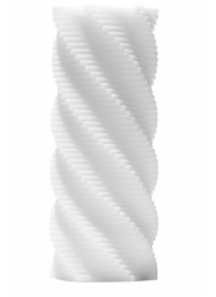 Белый 3D мастурбатор SPIRAL - Tenga - в Рязани купить с доставкой