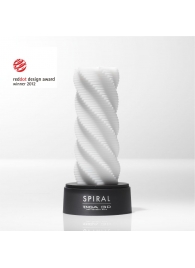 Белый 3D мастурбатор SPIRAL - Tenga - в Рязани купить с доставкой