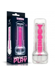 Светящийся в темноте мастурбатор 8.5 Lumino Play Masturbator - Lovetoy - в Рязани купить с доставкой