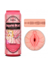 Мастурбатор-вагина Pleasure Brew Masturbator-Imperial Stout в банке - Lovetoy - в Рязани купить с доставкой