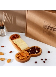 Деревянное блюдо для подачи в форме члена (32,5 х 20 х 1,7 см) - Сима-Ленд - купить с доставкой в Рязани