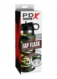 Мастурбатор в камуфляжной колбе Fap Flask - Pipedream - в Рязани купить с доставкой