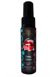 Спрей для горла Deep Throat с десенсибилизирующим эффектом и вкусом бабл-гам - 50 мл. - БиоМед - купить с доставкой в Рязани