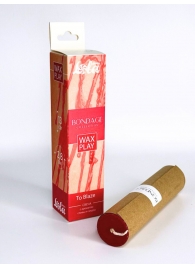 Низкотемпературная свеча для тактильной практики Wax Play To Blaze - Lola Games - купить с доставкой в Рязани
