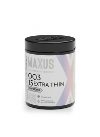 Экстремально тонкие презервативы MAXUS 003 Extra Thin - 15 шт. - Maxus - купить с доставкой в Рязани