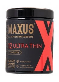 Ультратонкие презервативы MAXUS Ultra Thin - 12 шт. - Maxus - купить с доставкой в Рязани