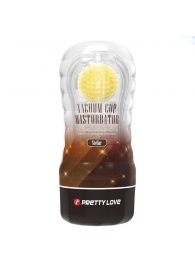 Прозрачный текстурированный мастурбатор Vacuum Cup Masturbator Stellar - Baile - в Рязани купить с доставкой