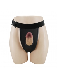 Полый страпон на регулируемых трусиках Houston - 17,5 см. - Baile - купить с доставкой в Рязани