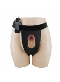 Полый вибрострапон на регулируемых трусиках Draven - 17,5 см. - Baile - купить с доставкой в Рязани