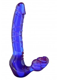 Безремневой вагинальный страпон Bend Over Boyfriend - Toy Joy - купить с доставкой в Рязани