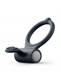 Черное эрекционное кольцо Power Clit - Dorcel - в Рязани купить с доставкой