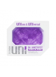 Фиолетовый мастурбатор-стимулятор Tenga Uni Amethyst - Tenga - в Рязани купить с доставкой