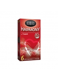 Гладкие презервативы Domino Harmony - 6 шт. - Domino - купить с доставкой в Рязани