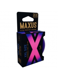 Презервативы Maxus XXL увеличенного размера - 3 шт. - Maxus - купить с доставкой в Рязани