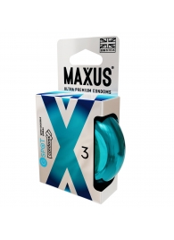 Презервативы Maxus G spot с двойной спиралью - 3 шт. - Maxus - купить с доставкой в Рязани