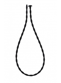 Черный уретральный массажер Glide Small - 30 см. - Lola Games - купить с доставкой в Рязани